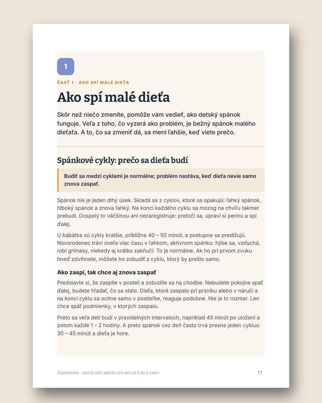 Zaspávanka · 2